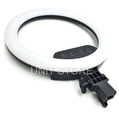 Світлодіодна кільцева лампа з пультом LED Ring штатив 2м для селфі блогерів візажистів фото 36 см LS-360