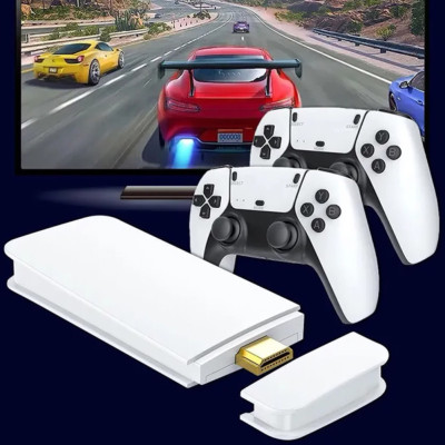Консоль з іграми та бездротовими джойстиками Game Stick M15 Ігрова приставка для телевізора