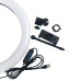 Кільцева LED лампа Ring fill Light 30 см світлодіодна від USB селфі кільце з пультом на шнурі