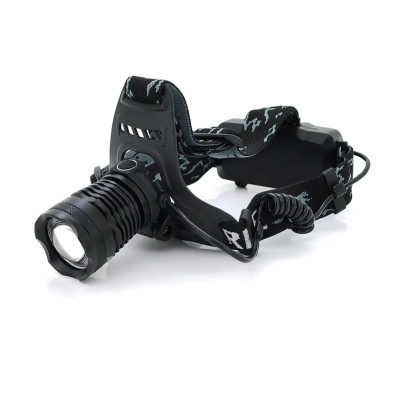 Акумуляторний налобний ліхтар Head Lamp 8775 з фокусуванням променя Led ліхтарик на голову перезаряджуваний