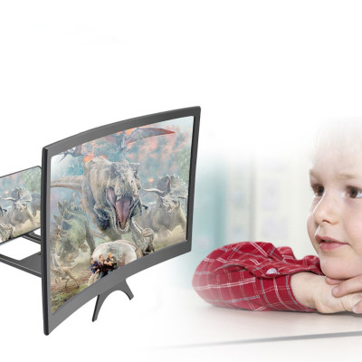 3D збільшувач екрану телефону L6 3Д Підставка для телефону HD із вигнутим екраном 12 дюймів