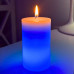 Воскова свічка з підсвічуванням світлодіодна хамелеон Candled Magic LED міняюча колір магічна декоративна