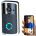 Беспроводной видеозвонок с датчиком движения HD Wi-Fi Eken V5 Black Bluetoth видео звонок глазок на дверь