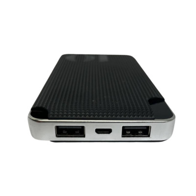Повербанк Power Bank MMCtech 15000 mAh Зовнішній акумулятор з дисплеєм Чорний