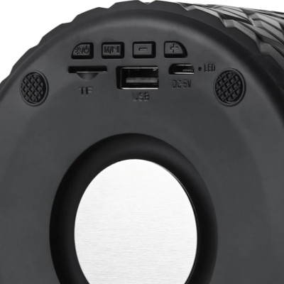 Портативна Bluetooth колонка з RGB підсвічуванням та TF слотом WSJAR L-024 бездротова міні колонка колесо
