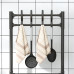 Стелаж підлоговий з гачками на 4 яруси Hook Storage Rack SKLM-21 Полиця стійка для кухні
