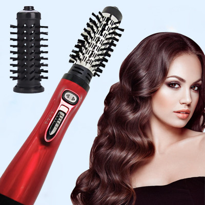 Расческа фен Shiny & Beauty 2в1 Электрическая щетка для укладки и выпрямления утюжок плойка стайлер