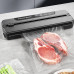 Вакууматор хатній пакувальник із пакетами автоматичний Vacuum Sealer Вакуумний побутовий апарат для пакування продуктів