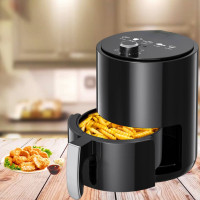 Безмасляна фритюрниця зі знімною чашею Air Fryer BW-3011 Аерофритюрниця без олії з таймером та чашею 3.2л