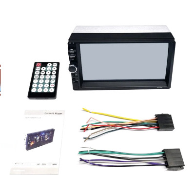 Автомагнітола 2din 7018B з пультом управління Авто магнітола з Bluetooth USB FM сенсорний дисплей 7 дюймів