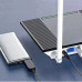 Кабель живлення дріт для WI-FI роутера 5V USB DC шнур від повербанку чорний