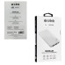 Повербанк Power Bank S-link 10000 mAh Зовнішній акумулятор з дисплеєм Білий