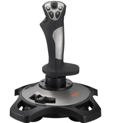 Штурвал джойстик для пк ігровий провідний Flight Stick PXN 2113 PRO для авіасимулятора керування літаком