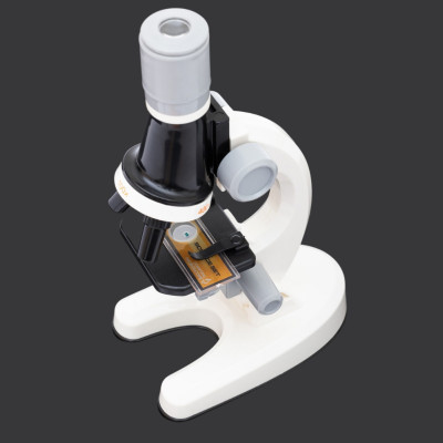 Мікроскоп дитячий 3 рівня збільшення та підсвічування Scientific Microscope Набір юного дослідника портативний