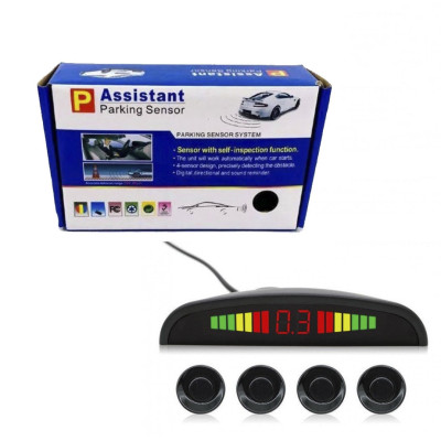 Парктронік паркувальний радар на 4 датчика Parking Assistant Sensor PS-201 Паркувальні системи