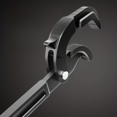 Набір трубних швидкозатискних ключів 2шт Professional Tools набір універсальних розвідних ключів з крюком