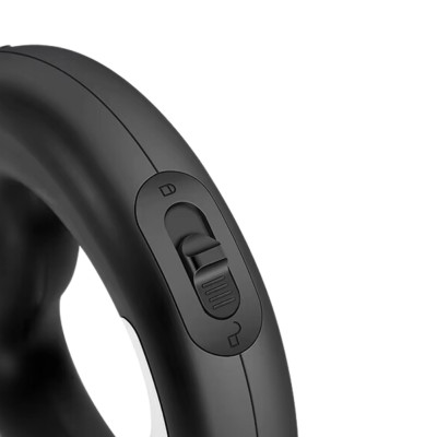 Повідець 3 м рулетка з вбудованим ліхтариком Hands Free Х10 Кругла ручка кільце