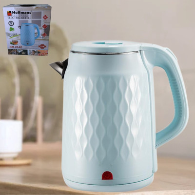 Електрочайник 2,5 л Hoffmans Electronics HM-2542 Електричний чайник для дому 2000W Блакитний