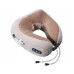 Массажная подушка для шеи U Shaped Massage Pillow Brown Массажер подкова ИК подогрев вибрация массаж роликовая