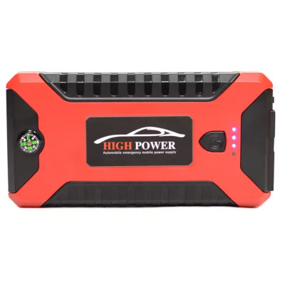 Пускозарядний пристрій JUMPSTARTER автомобільна пускова зарядка портативний бустер з компресором