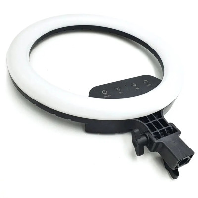 Світлодіодна кільцева лампа 45 см із 3 тримачами для блогерів візажистів LED кільце LS-450 для фото та відео