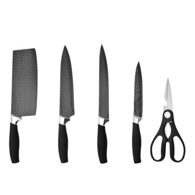 Набор кухонных ножей Knife set 8 предметов с подставкой и точилкой