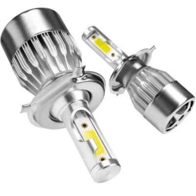 Автомобильные LED лампы для фар C6 H4 Комплект светодиодных автоламп 2 шт