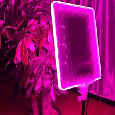 Світлодіодна прямокутна лампа RGB PM-60 зі штативом 2м та пультом портативне відеосвітло 50х35cм для зйомок