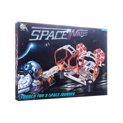 Тир із бластерами Space Wars ігровий набір стрілянина у мішень з перешкодами для дітей
