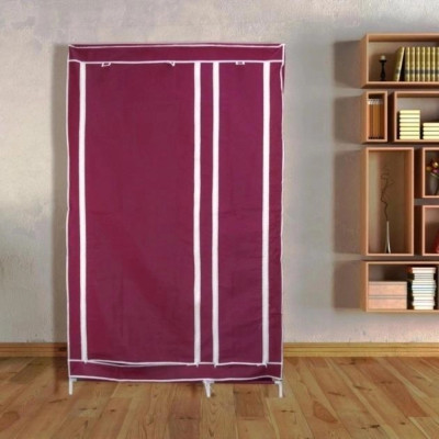 Тканинна шафа на 6 секцій органайзер Simple Wardrobe каркасний стелаж для зберігання одягу та взуття