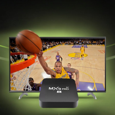 Смарт приставка TV Box MXQ 4k Pro 5G для телевізора з пультом медіаплеєр Android 4/64 GB