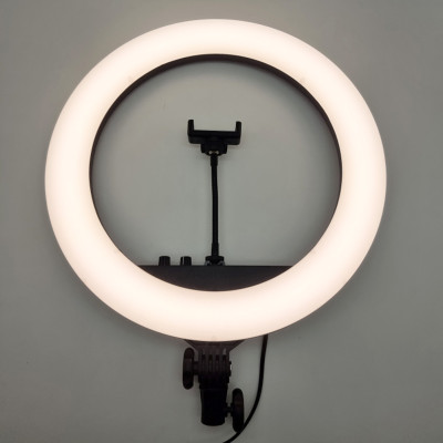 Кільцева лампа RL18 II 512 LED зі штативом і чохлом Кільцеве освітлення для професійної зйомки набір блогера