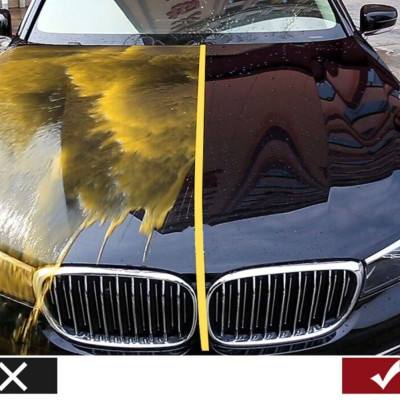 Поліроль проти подряпин для кузова авто Shine Armor спрей для блиску та захисту з мікрофіброю