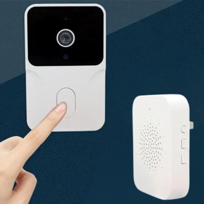 Бездротовий дверний дзвінок вічко з камерою WiFi Mini Doorbell M6 Розумний акумуляторний відеодзвінок для дому