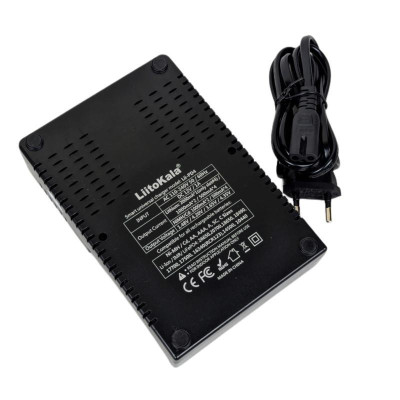 Зарядний пристрій LiitoKala Lii-PD4 для акумуляторів Li Ion Ni MH Ni Cd LiFePO4 дисплей LCD 4 канали