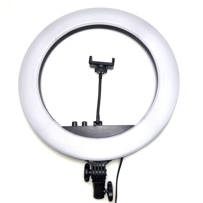 Кільцева лампа RL18 II 512 LED зі штативом і чохлом Кільцеве освітлення для професійної зйомки набір блогера