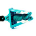 Швабра ледащо з автоматичним віджимом для швидкого прибирання Titan Twist Mop Диво швабра 360 Синя титан моп