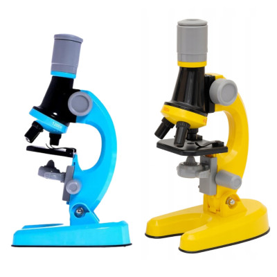 Мікроскоп дитячий 3 рівня збільшення та підсвічування Scientific Microscope Набір юного дослідника портативний