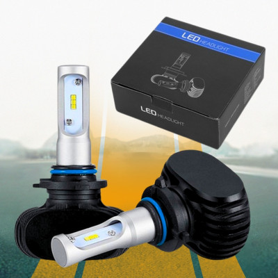 Світлодіодні LED лампи для фар S1 HB4 9006 Автомобільні лампи 2 шт в комплекті