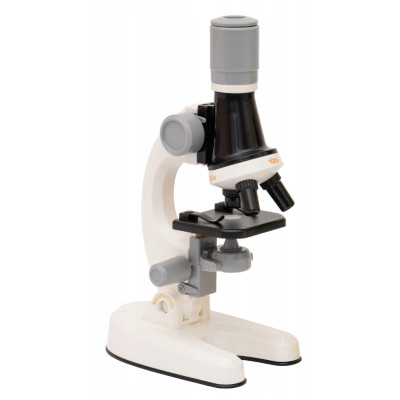 Мікроскоп дитячий 3 рівня збільшення та підсвічування Scientific Microscope Набір юного дослідника портативний