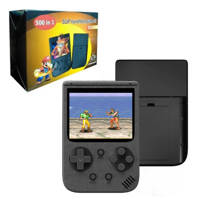 Ігрова консоль SUP Handheld Game II 500 вбудованих ретро ігор приставка дитяча денді 8 біт для ТВ Ігрова консоль SUP Handheld Game II 500 вбудованих ретро ігор приставка дитяча денді 8 біт для ТВ