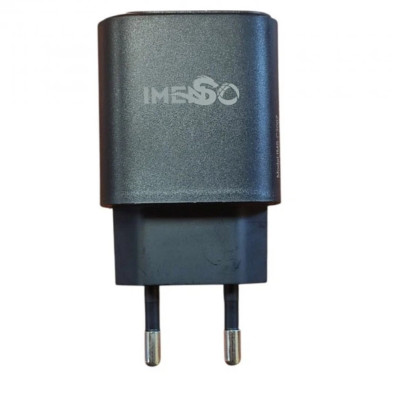 Мережевий зарядний пристрій 20W адаптер з Type-C та USB виходом IMS-C3007 Блок для швидкого заряджання телефону 5V 3A