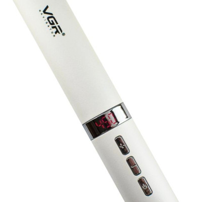 Випрямляч для волосся з керамічним покриттям VGR V-522 утюжок з дисплеєм та регулюванням температури