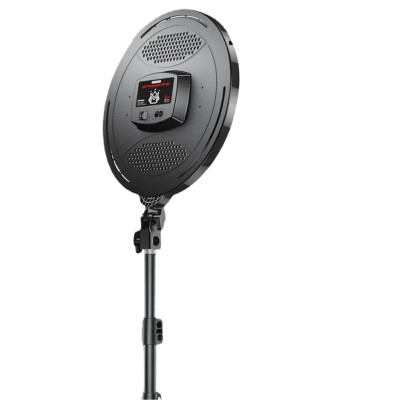 Кругла LED лампа 32 см з пультом та штативом 2м Fill Light Circular M666 світлодіодна для фото та відеозйомок