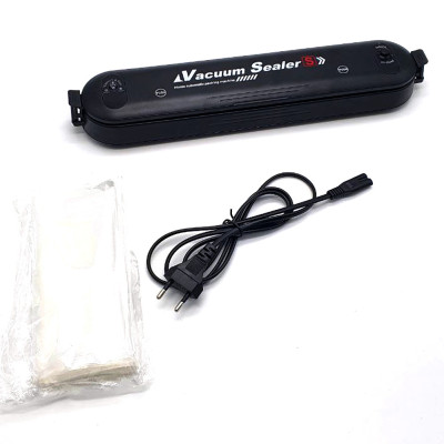 Вакууматор побутовий апарат для упаковки вакуумом Vacuum Sealer вакуумний пакувальник домашній