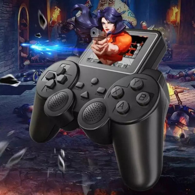 Ігровий геймпад приставка з екраном S10 GAMEPAD портативний джойстик із 520 вбудованими ретро іграми