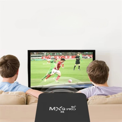 Смарт приставка TV Box MXQ 4k Pro 5G для телевізора з пультом медіаплеєр Android 4/64 GB