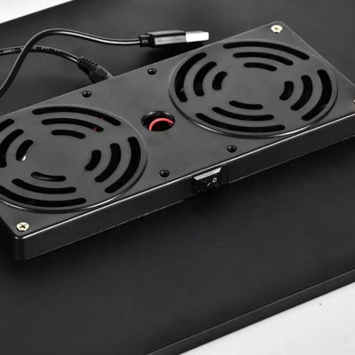Столик трансформер для ноутбука набір з GPS трекером Laptop Table T8 Портативний складаний з вентилятором