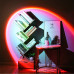 Sunset Lamp проекційний світильник веселка USB світильник проектор світло веселки атмосферна лампа для фото