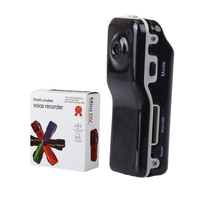 Бездротова міні відеокамера диктофон World Smallest Voice Recorder портативна камера з датчиком звуку